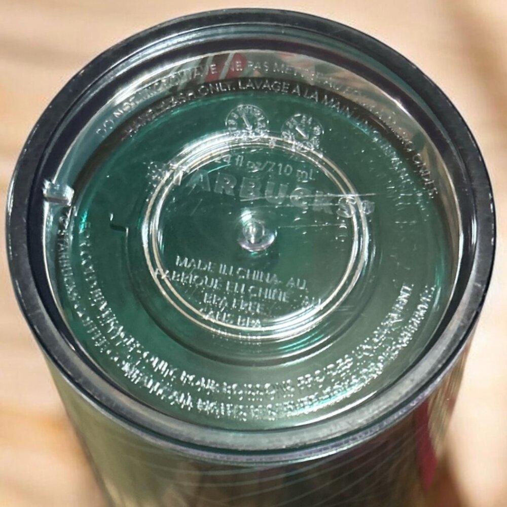 Starbucks Washington 24oz Pine & Pinecone Tumbler -Washington is in Gold letters - Picture 8 of 8